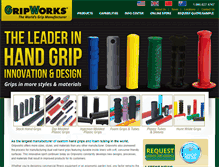Tablet Screenshot of gripworks.com